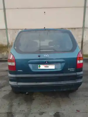 Veicolo di demolizione opel zafira a elegance dell'anno 2001 alimentato y20dth