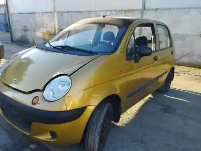 Scrapping Vehicle chevrolet matiz s of the year 2002 powered f8cv