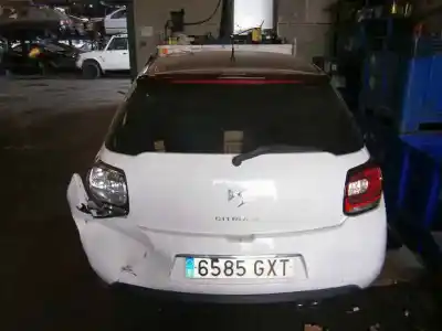 Veículo de Sucata citroen ds3 base do ano 2010 alimentado 9hrdv6c
