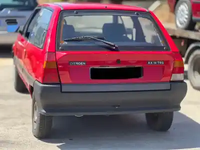 Scrapping Vehicle citroen ax 14 trs tecnic of the year 1990 powered k1f