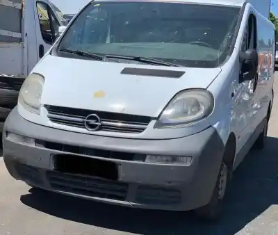 Утилизация автомобиля OPEL VIVARO Furgón 2.7t Corto 101 CV / 74 KW года 2003 питание F9QU7