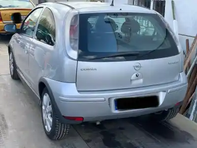 Scrapping Vehicle opel corsa c blue line of the year 2004 powered z12xe