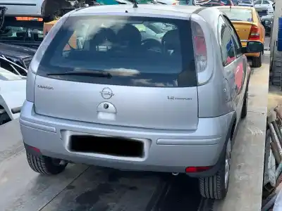 Scrapping Vehicle opel corsa c blue line of the year 2004 powered z12xe