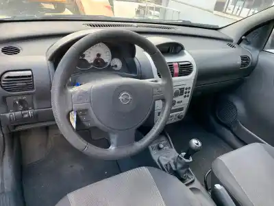 Scrapping Vehicle opel corsa c blue line of the year 2004 powered z12xe