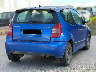 Veículo de Sucata citroen c2 furio do ano 2005 alimentado hfx