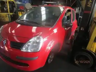 Véhicule à la ferraille renault modus i 1.2 (fp0c. fp0k. jp0c. jp0k) de l'année 2007 alimenté d4f d7