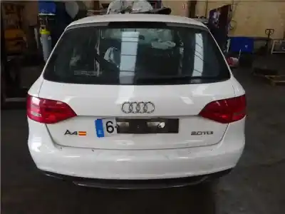 Утилизация автомобиля AUDI A4 AVANT (8K5) 2.0 Básico года 2008 питание CAG