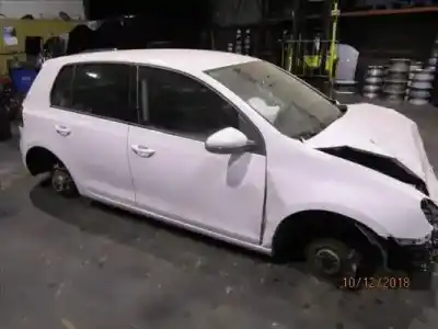 Verschrottungsfahrzeug volkswagen golf vi (5k1) 2.0 tdi 4motion des jahres 2011 angetrieben cffb