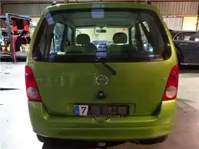 Утилизация автомобиля opel agila 1.2 16v cat (z 12 xe / lw4) года 2002 питание z 12 xe