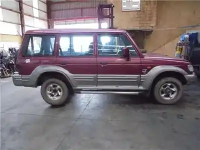 Verschrottungsfahrzeug hyundai galloper ii (jk-01) 2.5 td intercooler des jahres 1998 angetrieben d4bh