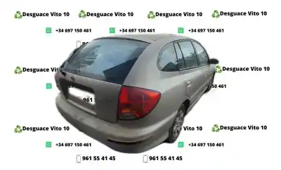 Veículo de Sucata kia rio ls berlina do ano 2001 alimentado a5d