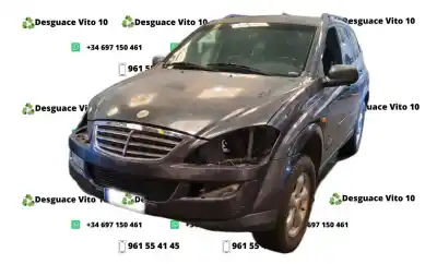 Утилизация автомобиля ssangyong kyron 270 spr xdi premium 4wd года 2007 питание d27dt