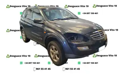 Утилизация автомобиля ssangyong kyron 270 spr xdi premium 4wd года 2007 питание d27dt