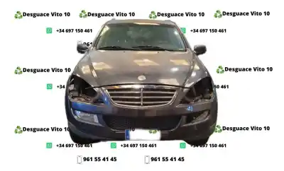 Утилизация автомобиля ssangyong kyron 270 spr xdi premium 4wd года 2007 питание d27dt