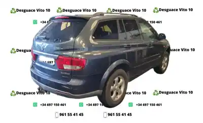 Утилизация автомобиля ssangyong kyron 270 spr xdi premium 4wd года 2007 питание d27dt