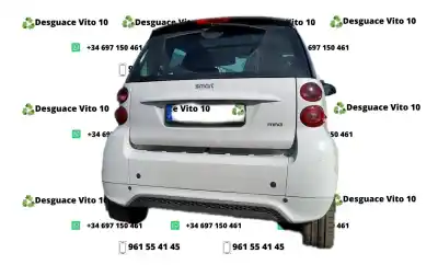 Veículo de Sucata smart coupe fortwo coupe mhd (52kw) (451.380) 71 cv / 52 kw do ano 2013 alimentado 3b21