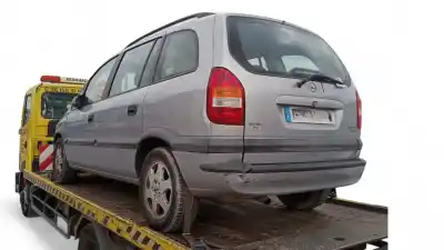 Scrapping Vehicle opel zafira a blue line of the year 2002 powered y20dth