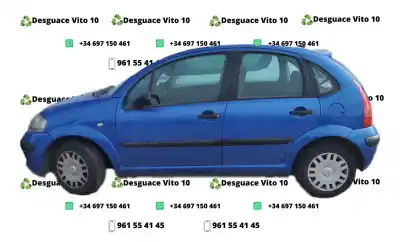 Veículo de Sucata citroen c3 pluriel 1.4 do ano 2003 alimentado 