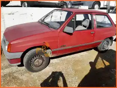 Scrapping Vehicle opel corsa a caixa (s83) 1.2 (f08. w5l) of the year 1989 powered 12 st