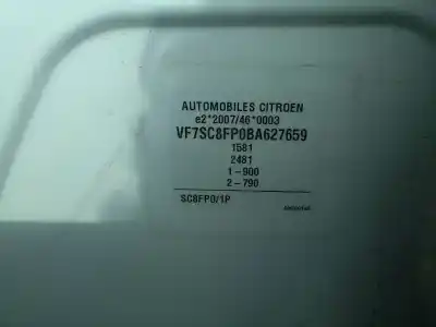 Veículo de Sucata citroen c3 8f01 do ano 2011 alimentado 8f01