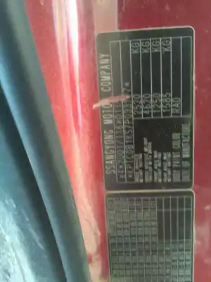 Утилизация автомобиля ssangyong actyon 2.9 d korando /om662 3p года 2006 питание d-sin doc.