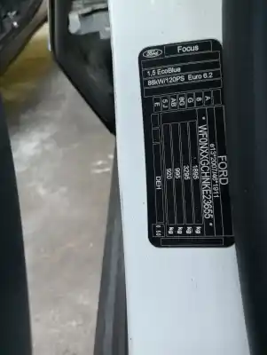 Scrapping Vehicle ford focus lim. (cb8) focus st sport of the year 2018 powered ztdb