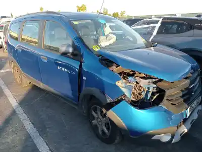 Veículo de Sucata DACIA LODGY 1.6 CAT (bivalent. Gasolina / GPL) do ano 2012 alimentado K9K 846