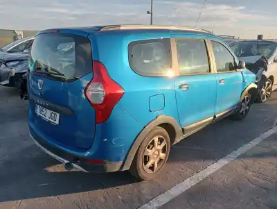 Veículo de Sucata dacia lodgy 1.6 cat (bivalent. gasolina / gpl) do ano 2012 alimentado k9k 846