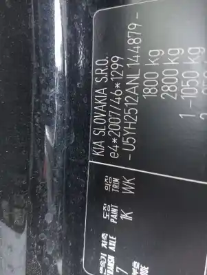 Veículo de Sucata kia ceed sportswagon tech 119 cv / 88 kw do ano 2018 alimentado 