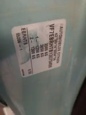 Scrapping Vehicle citroen c8 ea_, eb_ 2.0 hdi 135 of the year 2002 powered 