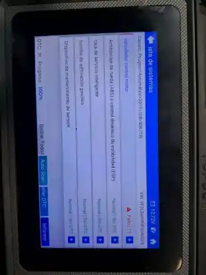 Sloopvoertuig peugeot 308 120 cv / 88 kw van het jaar 2013 aangedreven 