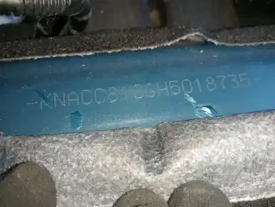 Veículo de Sucata kia e - niro hibrido do ano 2016 alimentado 