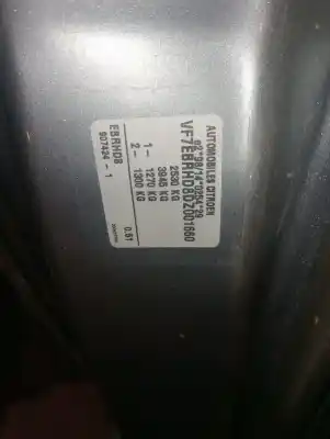 Scrapping Vehicle citroen c8 ea_, eb_ 2.0 hdi 135 of the year 2002 powered 