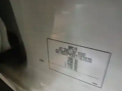 Scrapping Vehicle dacia dokker * of the year 2012 powered 