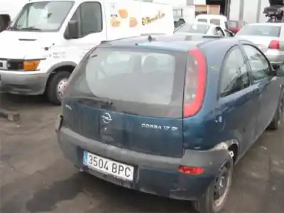 Scrapping Vehicle opel corsa c y17dtl of the year 2000 powered y17dtl
