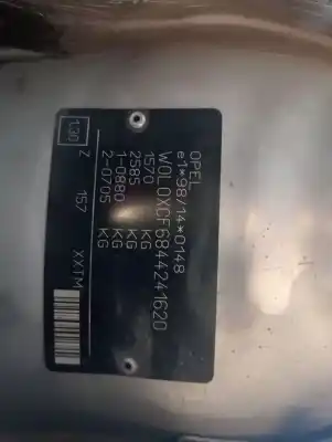 Scrapping Vehicle opel corsa c corsa c of the year 2000 powered z13dt