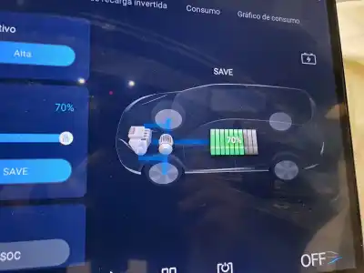 Veicolo di demolizione byd seal u  dell'anno 2024 alimentato 
