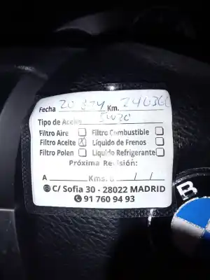 Veicolo di demolizione bmw x3 (e83) 3.0 i xdrive dell'anno 2003 alimentato 