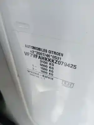 Scrapping Vehicle citroen jumpy fugón club xl of the year 2016 powered ahk