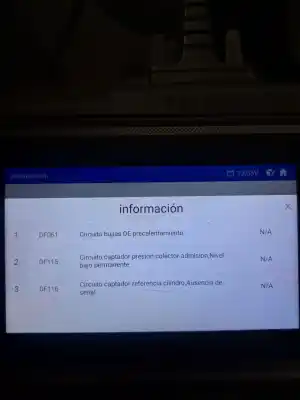 Veículo de Sucata renault kangoo kangoo do ano 2008 alimentado 