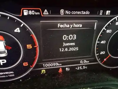 Veículo de Sucata audi q5 (fyb) advanced quattro 252 cv / 185 kw do ano 2017 alimentado 