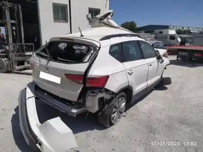 Veículo de Sucata seat ateca (kh7, khp) 1.6 tdi do ano 2017 alimentado ddy