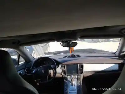 Scrapping Vehicle porsche panamera 4.8 v8 cat of the year 2009 powered m4820