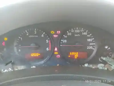 Veicolo di demolizione nissan navara pick-up (d40m) doble cab fe 4x4 dell'anno 2013 alimentato 