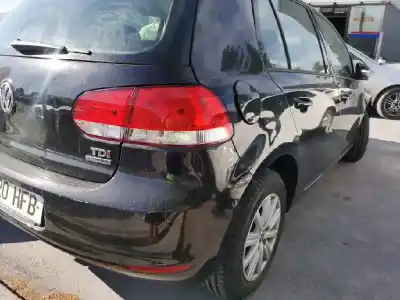 Scrapping Vehicle volkswagen golf vi (5k1) rabbit bluemotion of the year 2001 powered cay