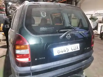 Scrapping Vehicle opel zafira a comfort of the year 2001 powered y20dth
