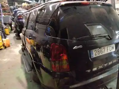 Утилизация автомобиля ssangyong rexton rx 270 full года 2001 питание d27dt