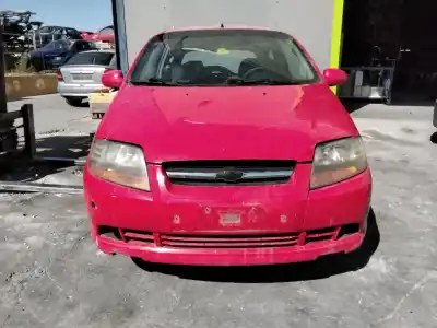 Sloopvoertuig chevrolet kalos 1.4 sr van het jaar 2001 aangedreven 