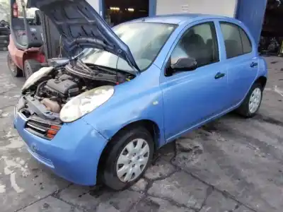 Veículo de Sucata nissan micra (k12e) 25 aniversario do ano 2001 alimentado 