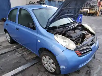 Veículo de Sucata nissan micra (k12e) 25 aniversario do ano 2001 alimentado 